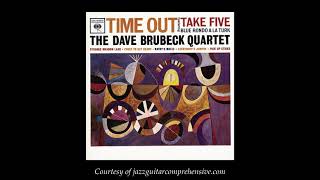 Dave Brubeck 1959 FIRST RECORDING TAKE FIVE [upl. by Nauwtna550]