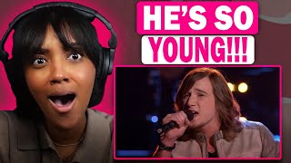 FIRST TIME REACTING TO  Morgan Wallen  Stay  The Voice USA 2014 Season 6 [upl. by Gilus]