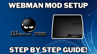 PS3 WebMAN Mod Setup Guide  Step By Step Tutorial [upl. by Arahsit]