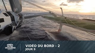 Vidéo du bord 2  J9 🎥 [upl. by Bullock]