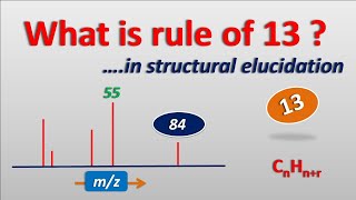 What is Rule of thirteen  Its role in structural elucidation [upl. by Bullock190]