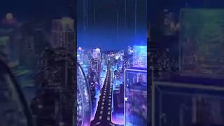 Futuristic city animation  futuristicanimationfuture technology [upl. by Eissen]