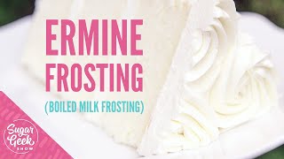 How To Make Cooked Flour Frosting Ermine Frosting [upl. by Edge]