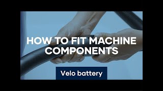 How to fit machine components  Velo cordless backpack vacuum  Pacvac product training video [upl. by Triley]