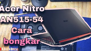 Cara membongkar Laptop Acer AN51554  Cleaning Fan Prosesor  Upgrade SSD Ram Disassembly [upl. by Meghan717]