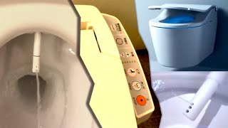 I washlet sono i bagni giapponesi supertecnologici che uniscono wc e bidet e rispettano lambiente [upl. by Annay]