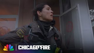 Kidd Saves Kylie from a Fire  Chicago Fire  NBC [upl. by Laresa760]