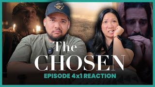 Husband watches THE CHOSEN for the FIRST time  4x1 Reaction  Promises [upl. by Ayekin83]