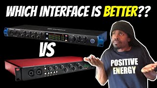 Presonus Studio 1824c vs Focusrite Scarlett 18i20 [upl. by Ellesirg444]