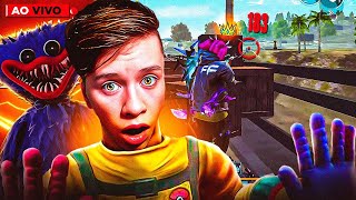 FREE FIRE MESTRE E POPPY PLAYTIME 2🏆 APELAPATO LIVE ON 💙 MEGA [upl. by Bergen]