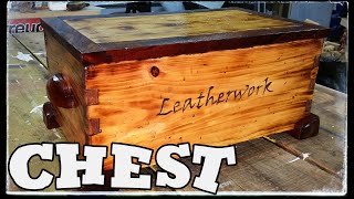 Antique Storage Chest for Leatherworking [upl. by Chelsy312]