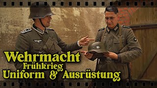 Wehrmacht Frühkrieg Uniform amp Ausrüstung  Erklärung für Reenactment  historische Darstellung [upl. by Adamec]