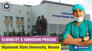 Ulyanovsk State University Russia  MBBS in Russia  Admission Process  MBBS Abroad  Dr Ram [upl. by O'Dell]