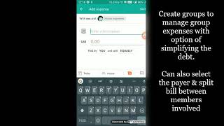 Splitwise demo  How to use Splitwise app [upl. by Orfinger986]