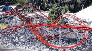 RMC Wild Moose Concept POV  NoLimits 2  Oaks Amusement Park [upl. by Ordnael]