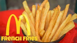 How to make McDonalds French Fries Recipe at Home  Homemade French Fries Recipe  HindiUrdu [upl. by Myrwyn]