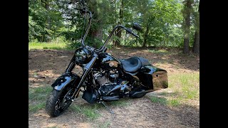 2021 Road King Special with 18quot Carlini Ape Hangers [upl. by Astrid294]