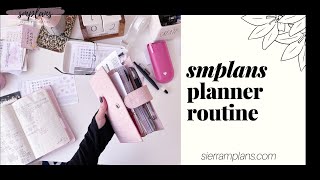 smplans planner routine [upl. by Angelica965]