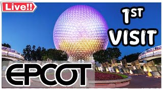 🔴 LIVE  En Vivo Pt 3  WDW Stream  EPCOT Rope Drop 1st Visit 101724 [upl. by Snyder332]