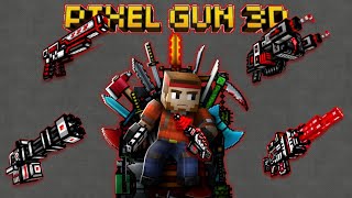 6 Year Old Champion Weapon Set In 2024Pixel Gun 3D [upl. by Yecad]