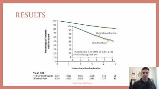 3min RCT chlorthalidone vs hctz [upl. by Nywled]