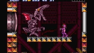 Super Metroid 100 Walkthrough  Part 27  Vs Ridley [upl. by Trinatte]