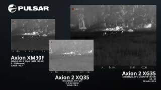 Pulsar Axion XM30F  XQ35  XG35 Comparison [upl. by Yednarb]