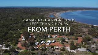 Nine Amazing Campgrounds Less Than Two Hours From Perth Western Australia [upl. by Ennayram]