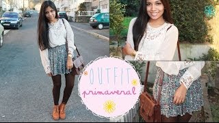 ¿Cómo me visto en primavera OUTFIT PRIMAVERAL ❤ [upl. by Yeuh]