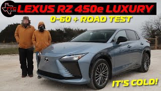 Does the Lexus RZ450e Still Work In The Cold  Full 18° Review  060 [upl. by Aitenev698]