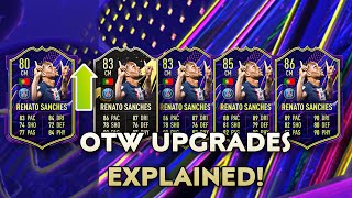 HOW DO OTW CARDS UPGRADE IN FIFA 23 EXPLAINED [upl. by Iew]