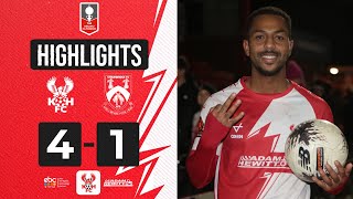 📺 HIGHLIGHTS  9 Dec 23  Harriers 41 Stourbridge [upl. by Laurance557]