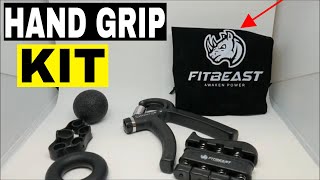 Adjustable Hand Grip Strengthener Workout Kit  Fitbeast  Unboxing [upl. by Hbaruas]