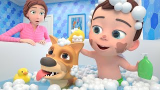 Bath Song  NoNo Bath Song  Good Habit Nursery Rhymes amp Educational Songs for Babies [upl. by Cigam]