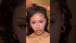 Makeup therapy ⊹₊⟡⋆makeupgrwm glam makeup makeuptutorial glamtutorial blackgirlmakeup viral [upl. by Merle]