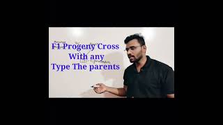 Test cross  Back Cross  Genetic  variation  Avinash sir  viral short [upl. by Eelame]