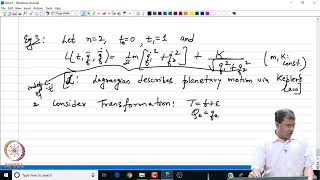 mod08lec45 Noethers Theorem  Introduction to Second Variation  Part 03 [upl. by Danas]