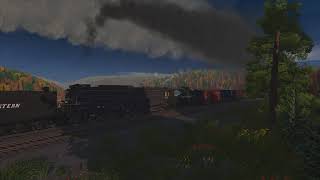 Trainz A New Era Tennessee amp Eastern Slow Climb East [upl. by Assenahs]