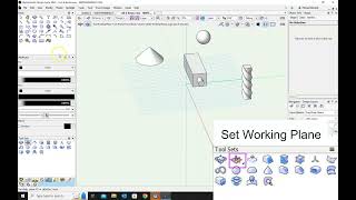 Vectorworks 6 3D intro Views Projection Rendering Planes [upl. by Ennaehr]