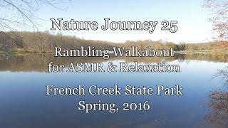 Nature Journey 25  Binaural Walkabout at French Creek State Park for ASMR amp Relaxation [upl. by Brion758]