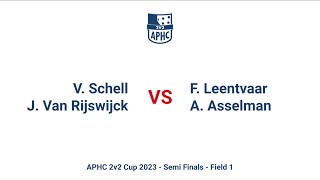 APHC 2v2 2023  Semi Final  V Schell amp J Van Rijswijck  F Leentvaar amp A Asselman [upl. by Telfore]