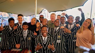 Jeppe High School for Boys at the 947 School Invasion with Anele and the Club on 947 [upl. by Eimareg56]