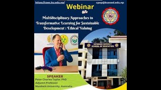 Multidisciplinary Approaches to Transformative Learning for Sustainable Development By Prof Peter [upl. by Elizabet761]