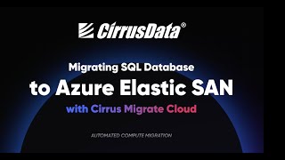 Demo Migrate OnPremise SQL to Azure Elastic SAN [upl. by Assenej]