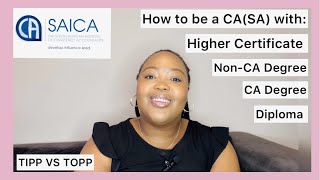 How to Become a Chartered Accountant CASA  5 Starting Points  South African Youtuber [upl. by Trini]