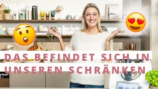 🧑‍🍳😍 Küchen Roomtour So schaffen wir Ordnung und Stauraum in unseren Küchenschränken [upl. by Ahsenre]