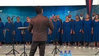 Laiser Hill choir performing He Is The Lord [upl. by Naeroled]