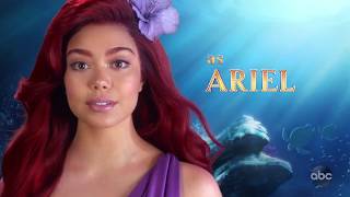 The Little Mermaid Live quotMeet the Castquot Promo HD ABC Live Musical [upl. by Kcirddet]