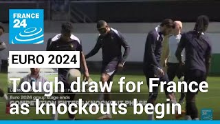 Euro 2024 France face tough route to final as knockout phase begins • FRANCE 24 English [upl. by Anitroc]