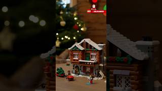 ❄️ Bygg julestemning med LEGO Icons Alpehytte 🏔️ lego [upl. by Susanetta]